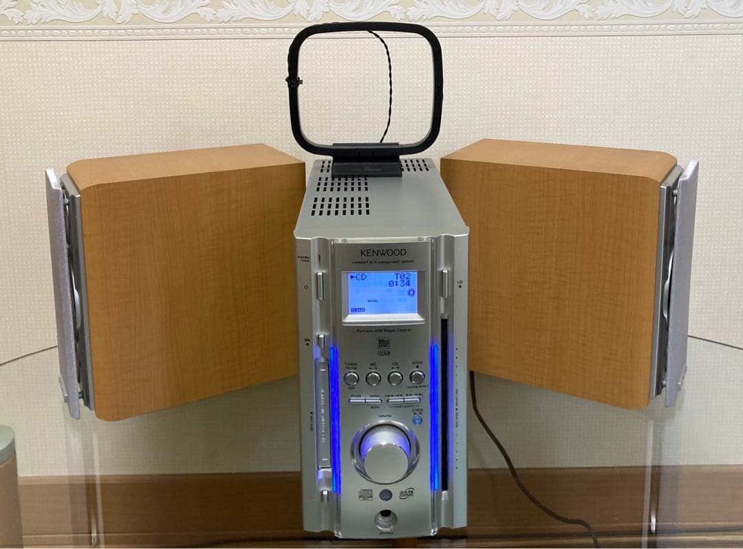 【可動品希少】ケンウッド・RD-ESA5MD　LS-ESA5・リモコン付き