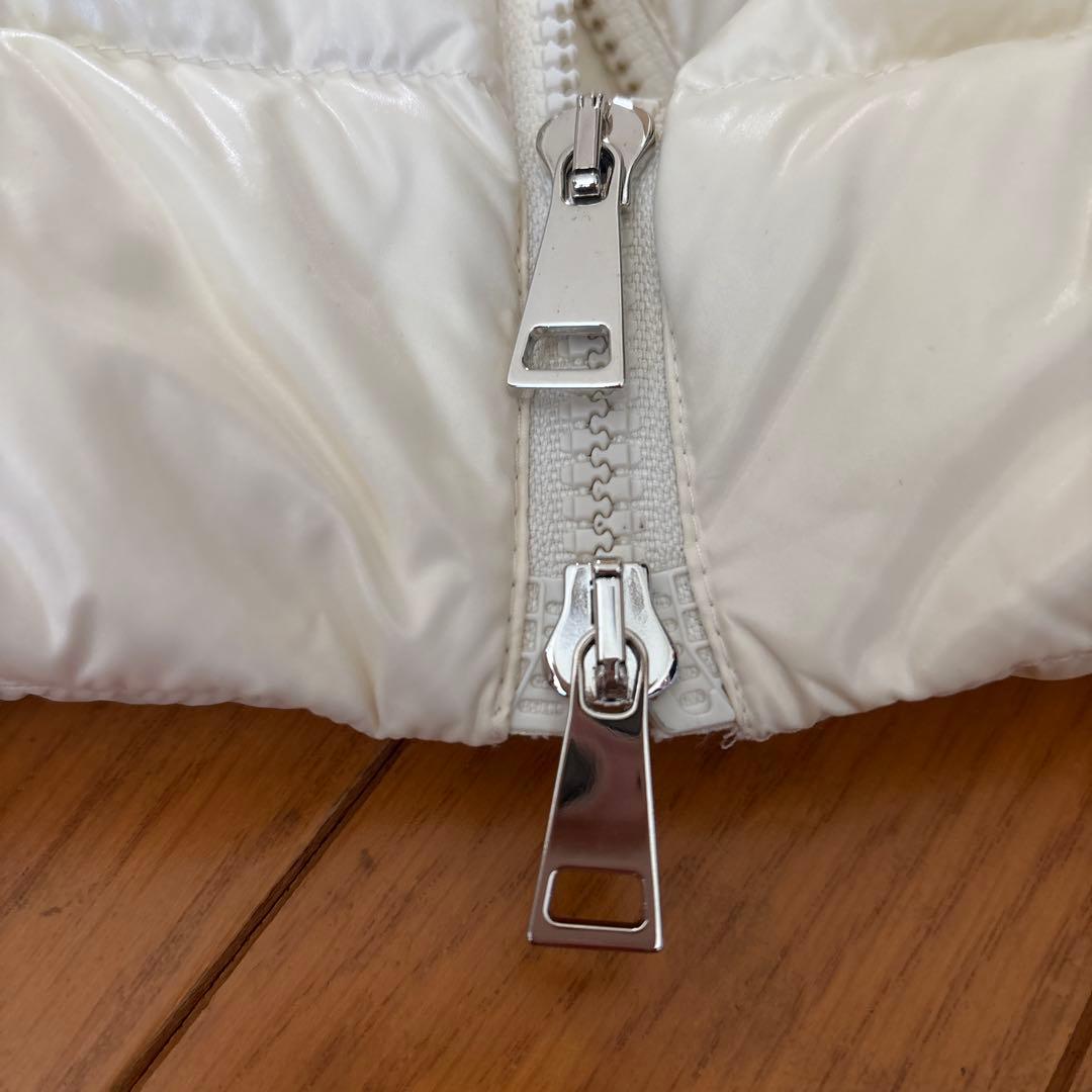 MONCLER アイボリー ダウンベスト サイズ2