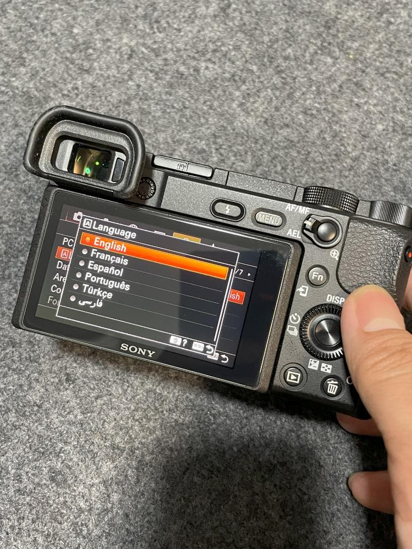 Sony A6400 SIGMA 16mm F1.4 DC DN レンズ 英語