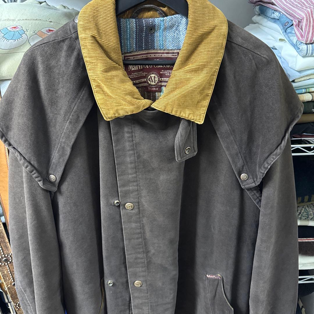 marlboroclassics ロングコート 90s マルボロ　古着