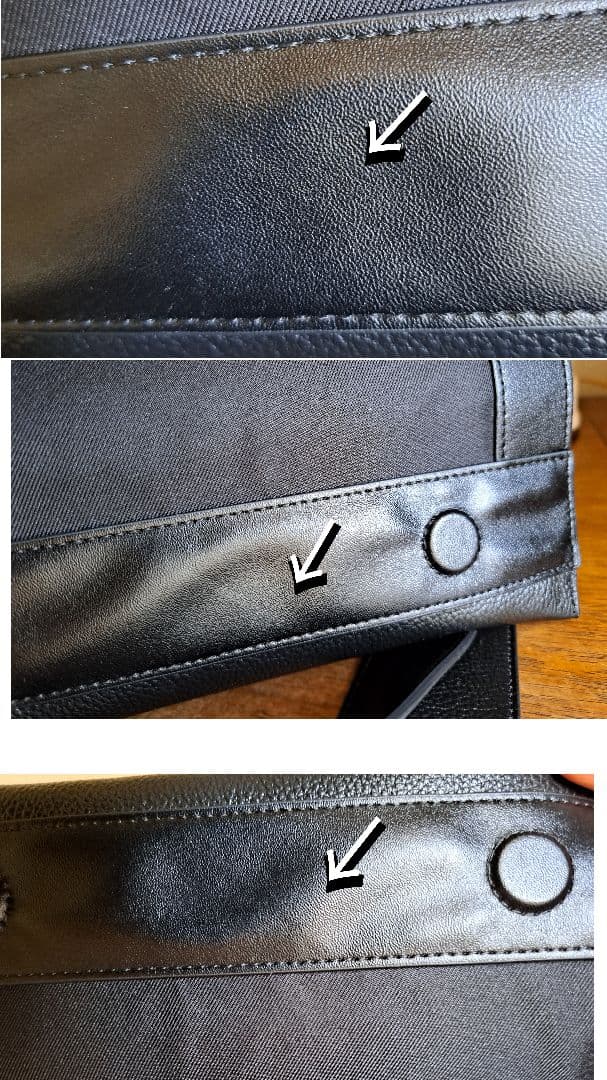 ビアズリー　レザーボディバッグ　【ベルト付替え可】