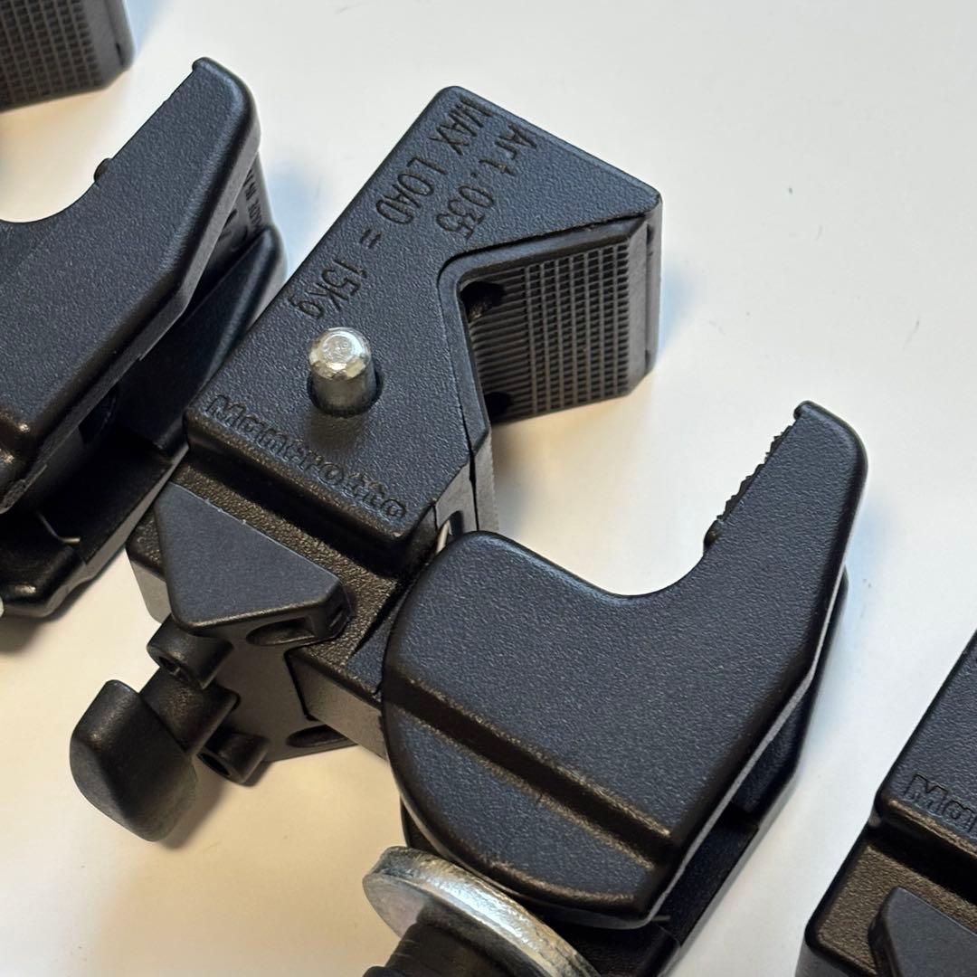 美品3個セット① Manfrotto マンフロット スーパークランプ 035