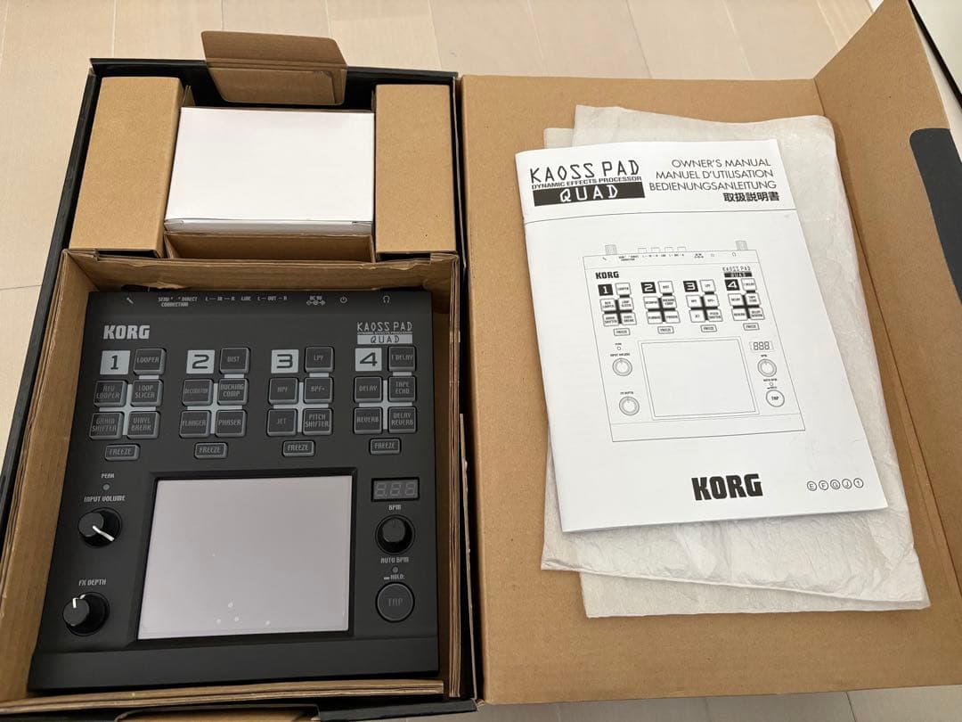 KORG KAOSS PAD QUAD 本体