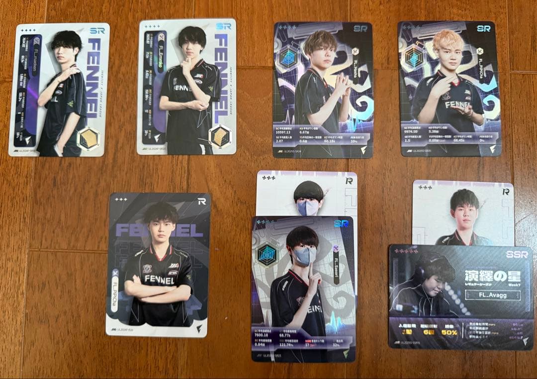 バラ売⭕️ IJLカード第五人格AWG FL SZ RC AXIZ DFM QTD