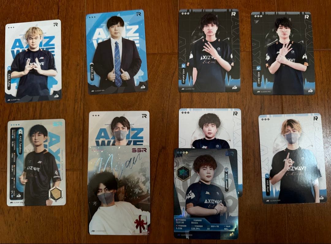 バラ売⭕️ IJLカード第五人格AWG FL SZ RC AXIZ DFM QTD