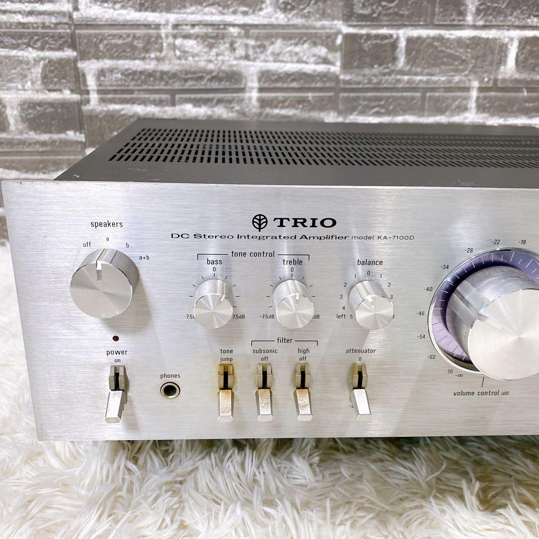 TRIO KA-7100D トリオプリメインアンプ 70年代　国産