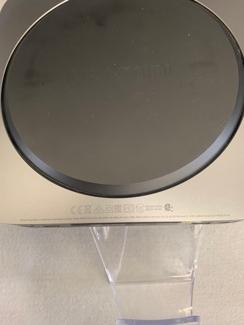 Mac MINI LATE 2018 モデルA1993 EMC3213