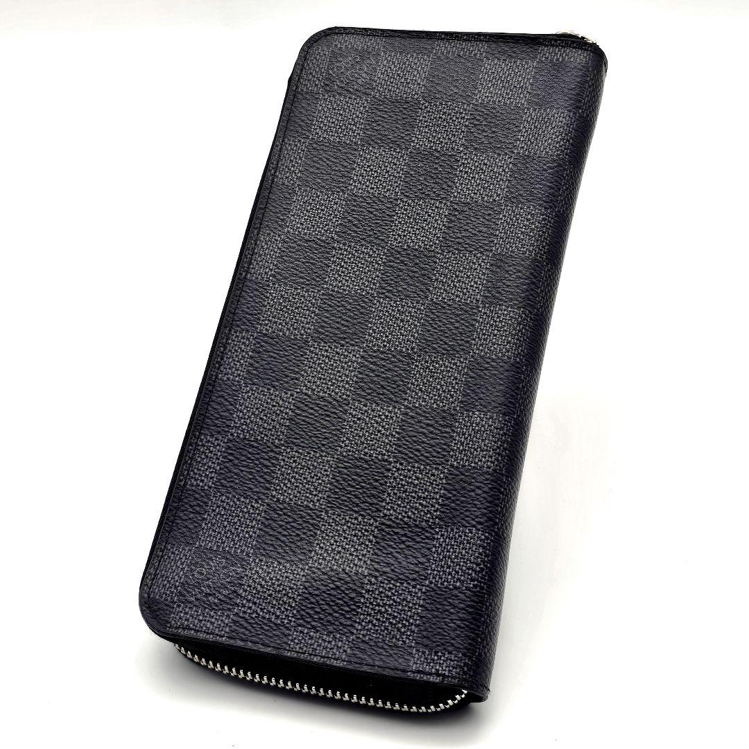 ルイヴィトン　ジッピーウォレット　長財布　ヴェルティカル　ダミエグラフィット