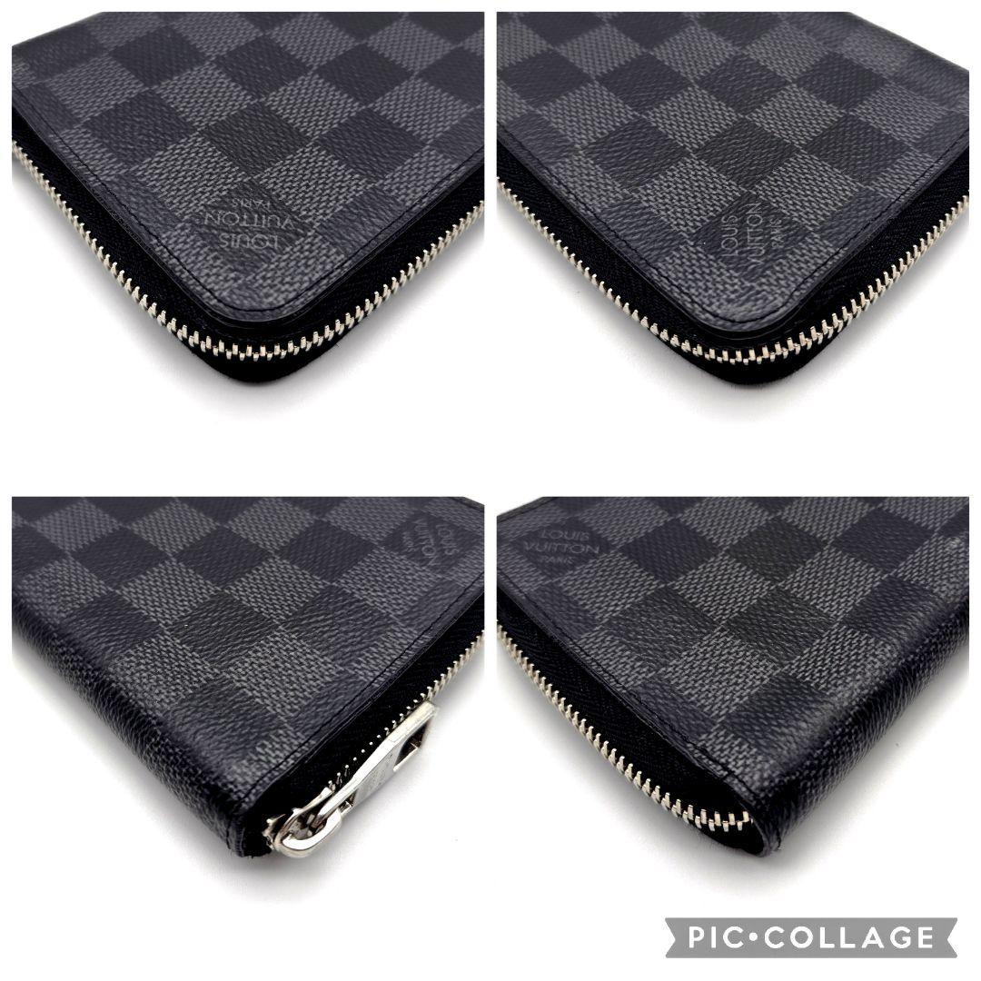ルイヴィトン　ジッピーウォレット　長財布　ヴェルティカル　ダミエグラフィット