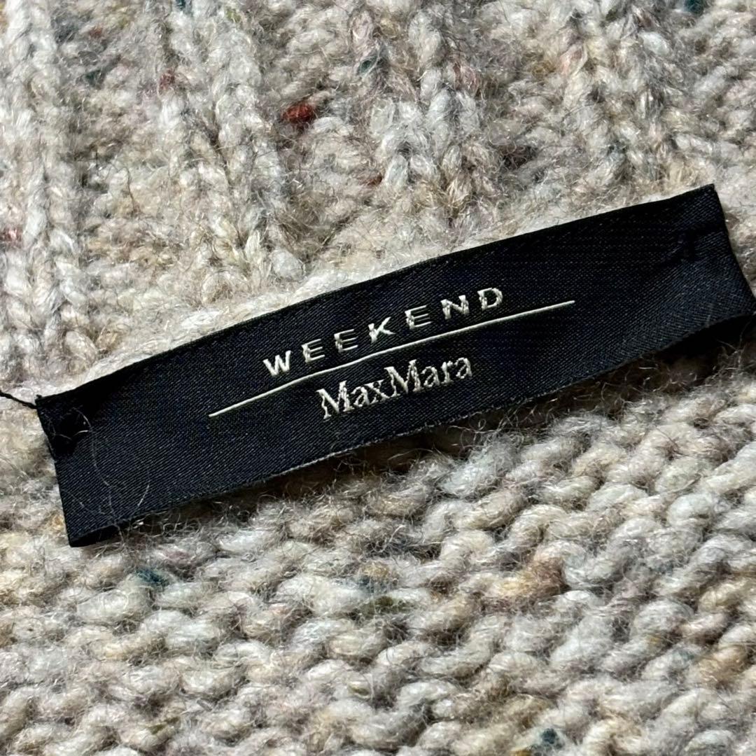 Weekend Max Mara タートルネック ジャガードニットセーター