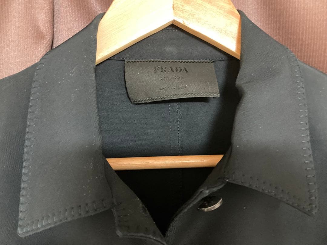 ジャケット・アウター 98ss prada velcro stitch jacket archive
