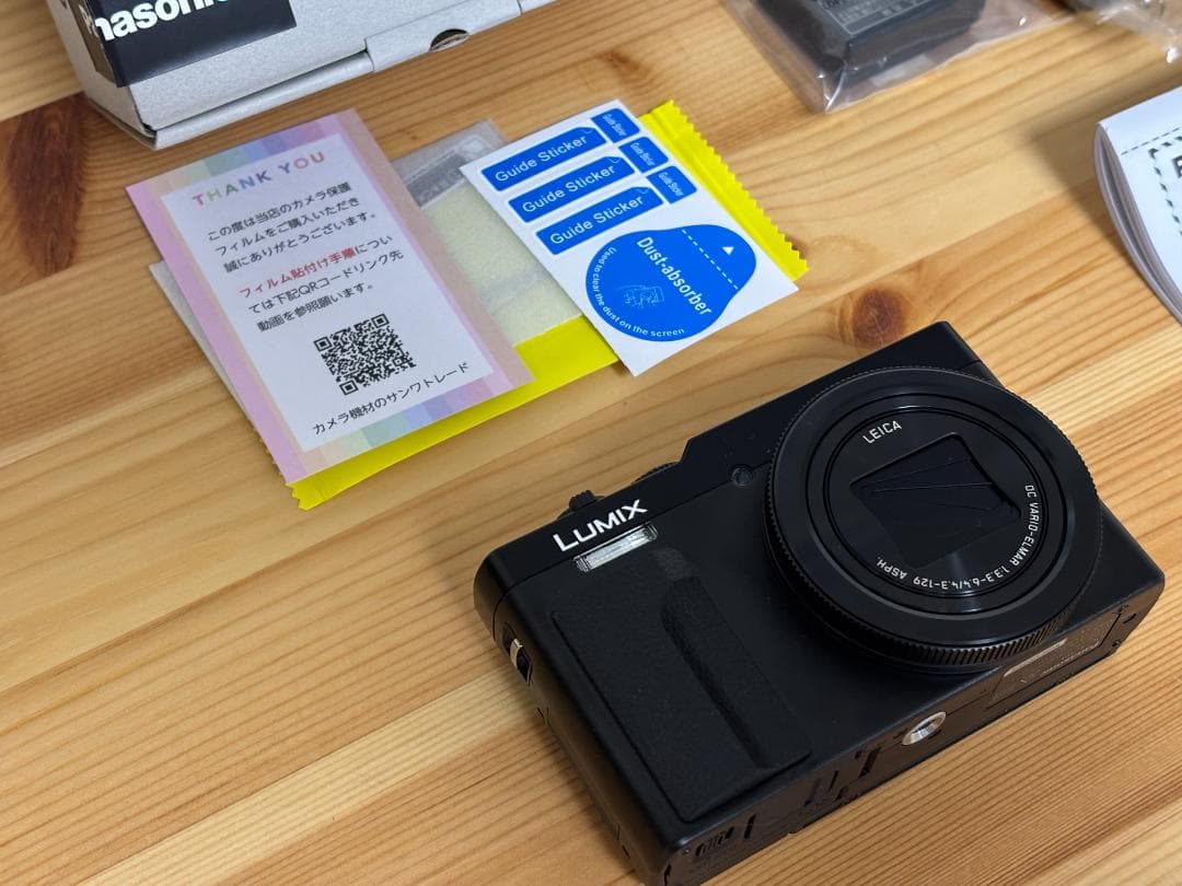 【ほぼ未使用品】LUMIX コンパクトデジタルカメラ DC-TZ99-K