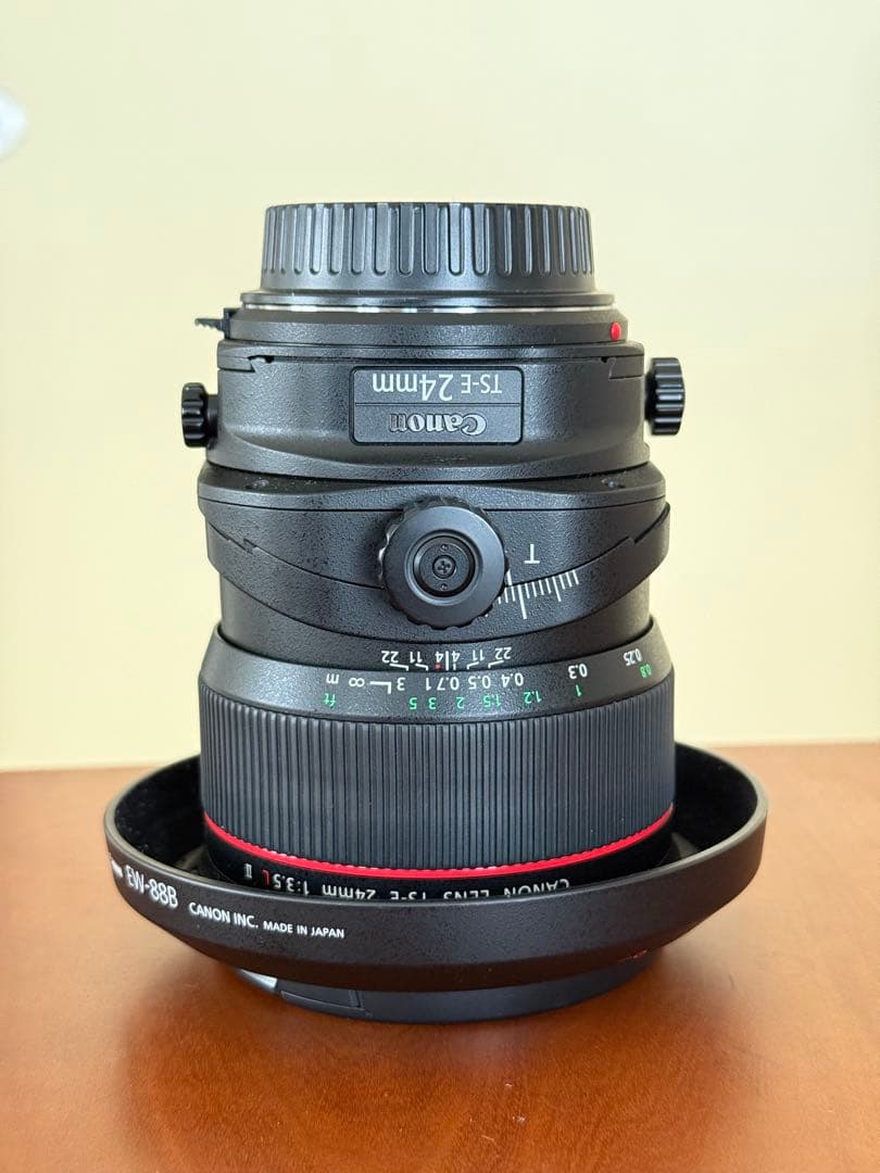Canon TS-E 24mm f/3.5 Ⅱ レンズ