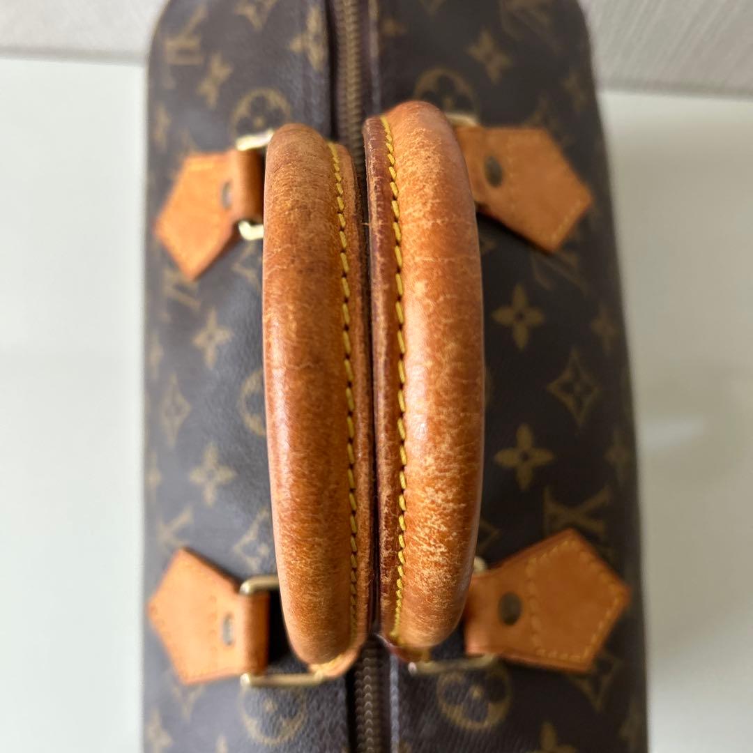 LOUIS VUITTON スピーディ30 モノグラム ミニボストン SN•鍵付