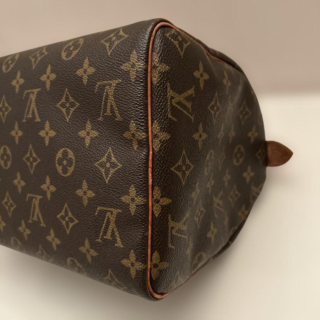 LOUIS VUITTON スピーディ30 モノグラム ミニボストン SN•鍵付