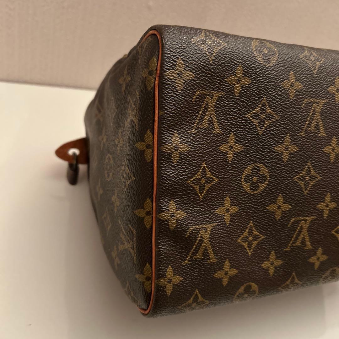 LOUIS VUITTON スピーディ30 モノグラム ミニボストン SN•鍵付