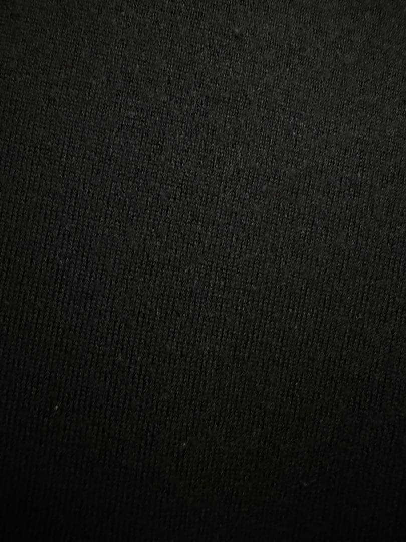 90s ラルフローレン カシミヤ シルク タートルネック ニット 黒 L