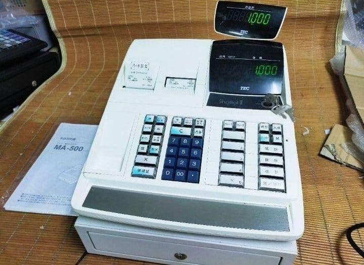 テックレジスター　MA-500　ツインプリンター　人気機種　911022