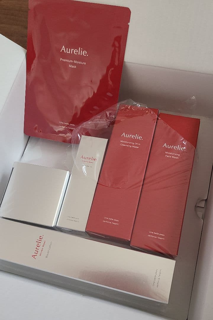 オレリー Aurelie プレミアムエイジング集中ケア6点セット