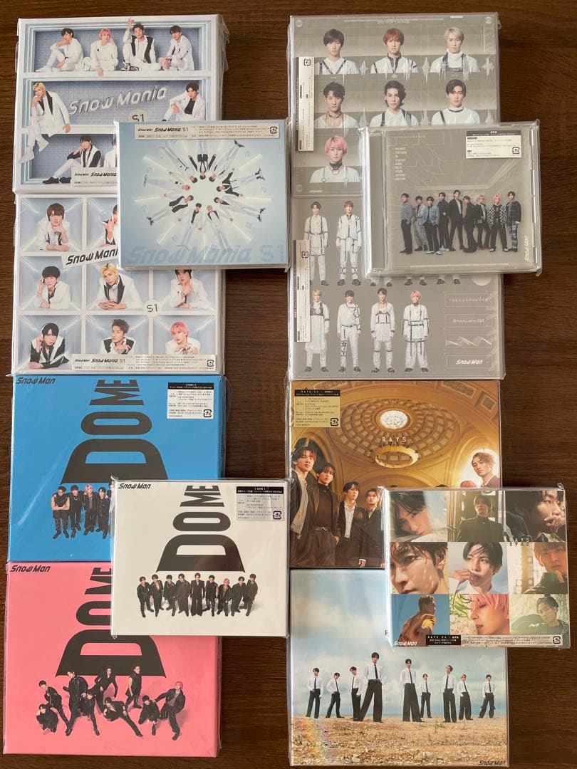 Man アルバムまとめ売り (1st～4th 各3形態・計12枚)