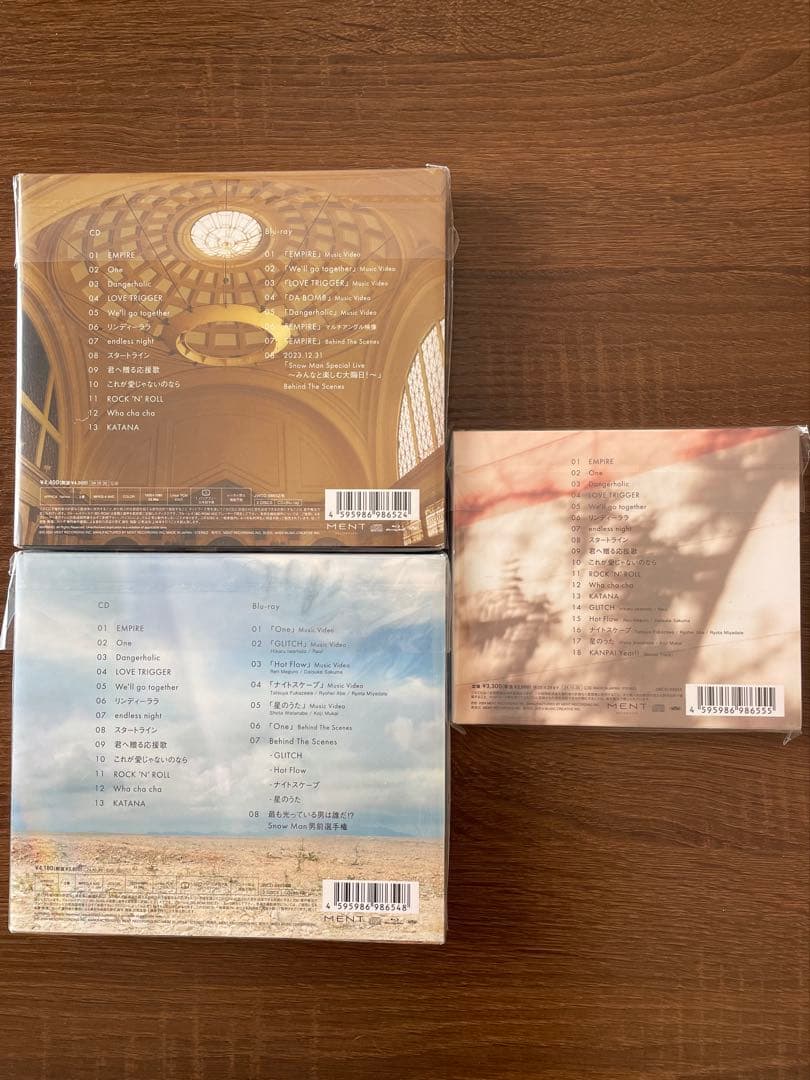 Man アルバムまとめ売り (1st～4th 各3形態・計12枚)