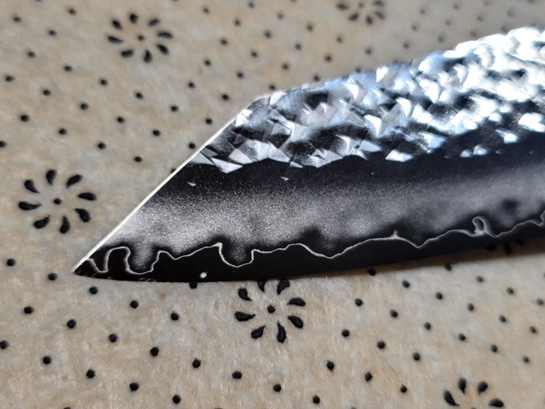 優黒崎　文化　sg2 文化170mm 黒檀柄