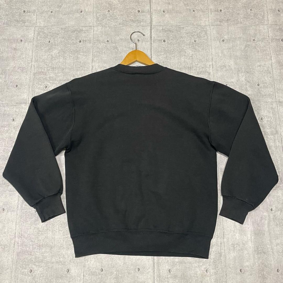 90s RUSSELL ATHLETIC USA製 ブラック スウェット