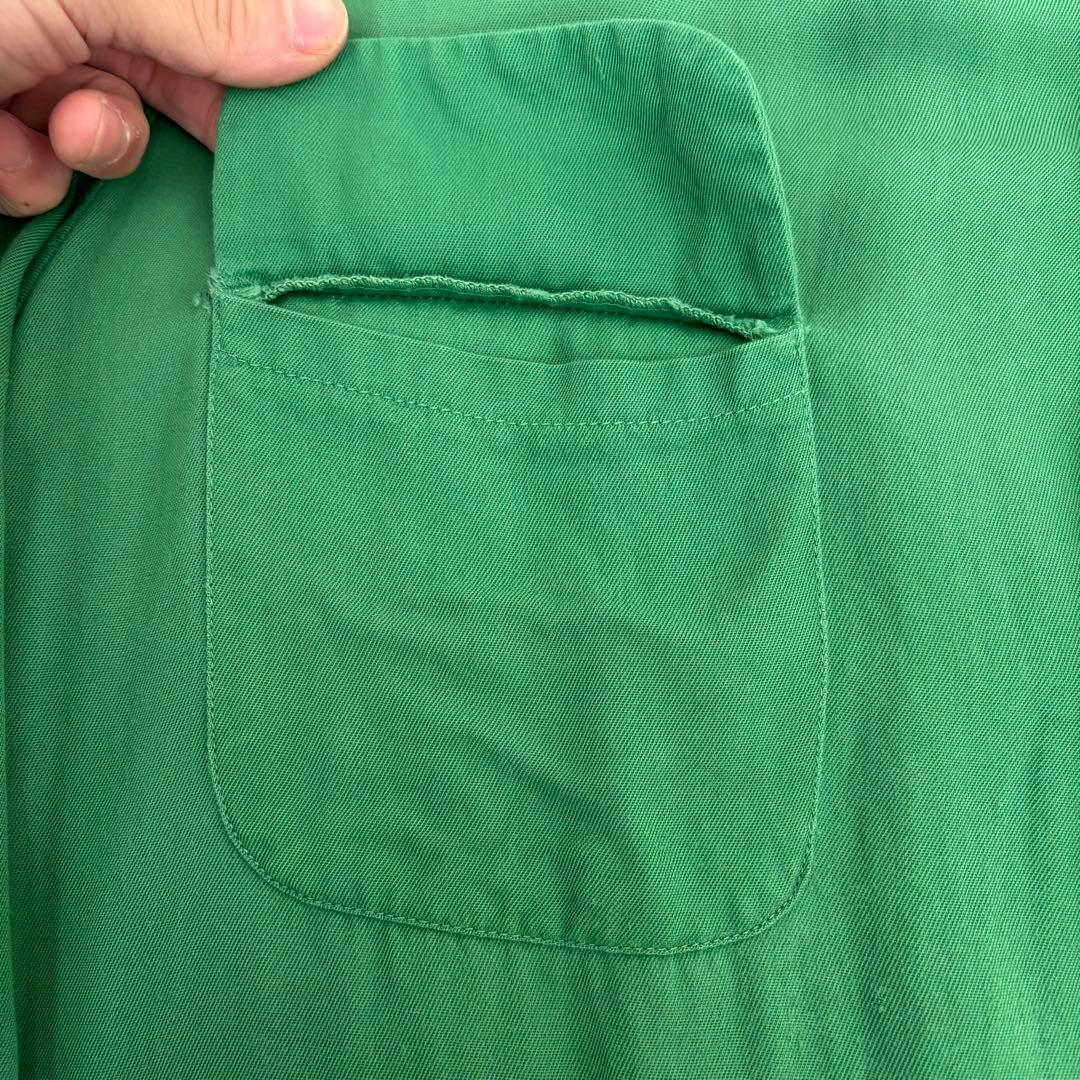 50s Pilgrim Rayon Gabardine Shirt ギャバジン