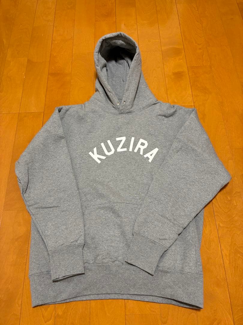 KUZIRA パーカー XL グレー ピザオブデス