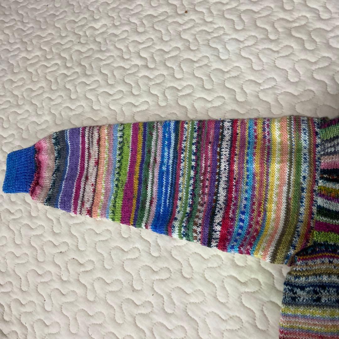 アッコちゃん様 梅村マルティナオパール毛糸手編みセーター