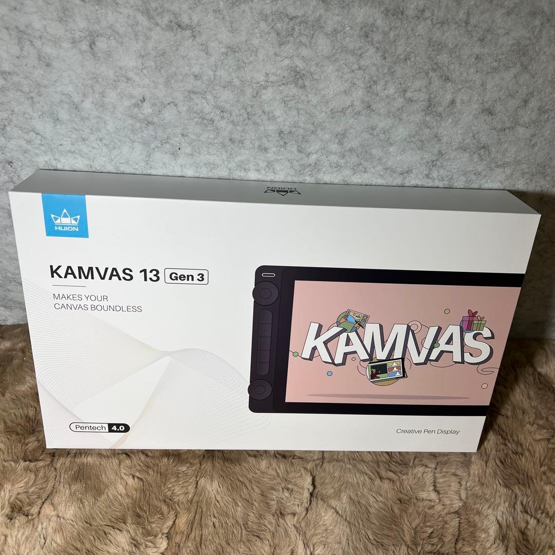 新品未開封　HUION 液タブ 液晶タブレット Kamvas 13（Gen 3）