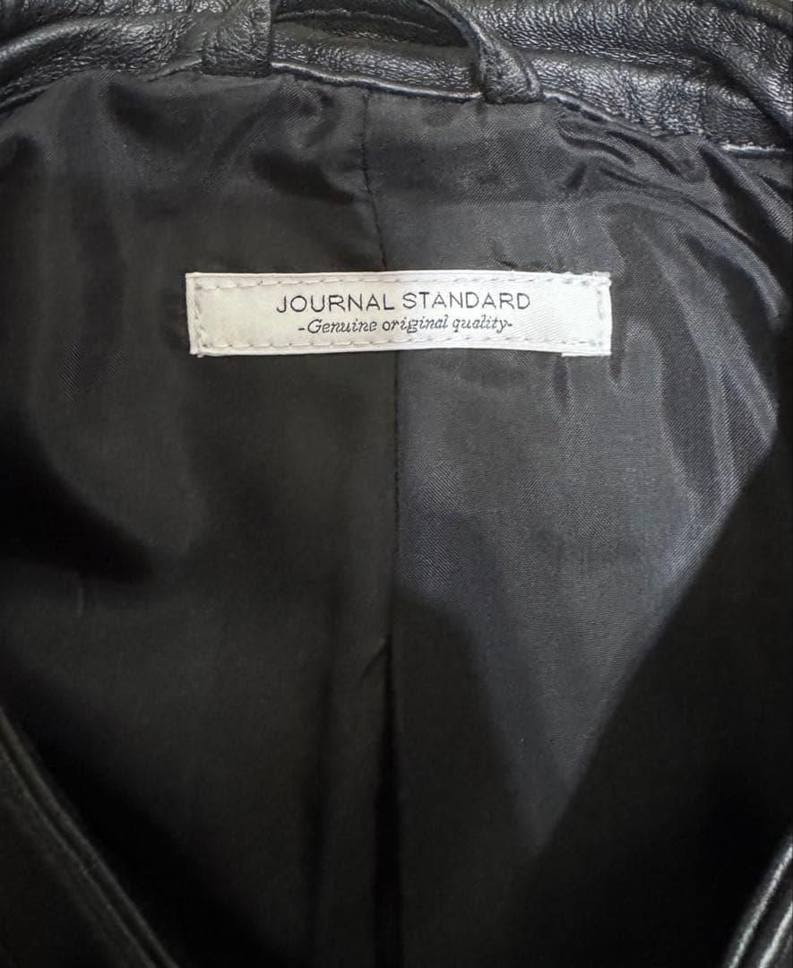 JOURNAL STANDARD ライダース シープレザー ジャケット M