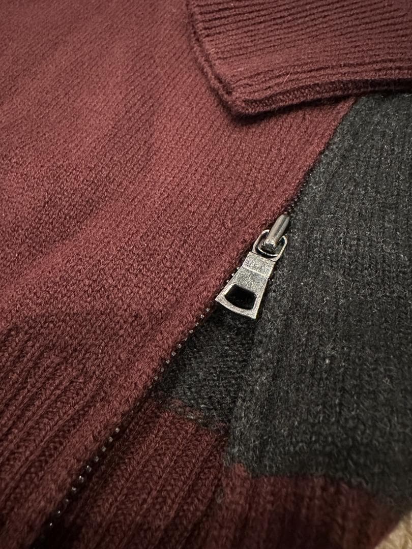 専用❣️新品Vinceヴィンス カシミヤブレンド ブロックニット　Sサイズ