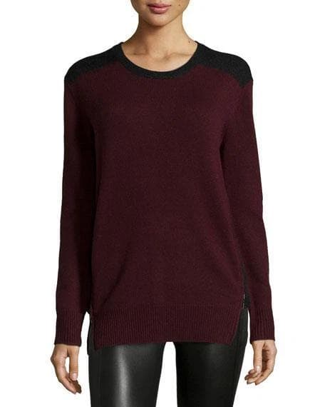 専用❣️新品Vinceヴィンス カシミヤブレンド ブロックニット　Sサイズ