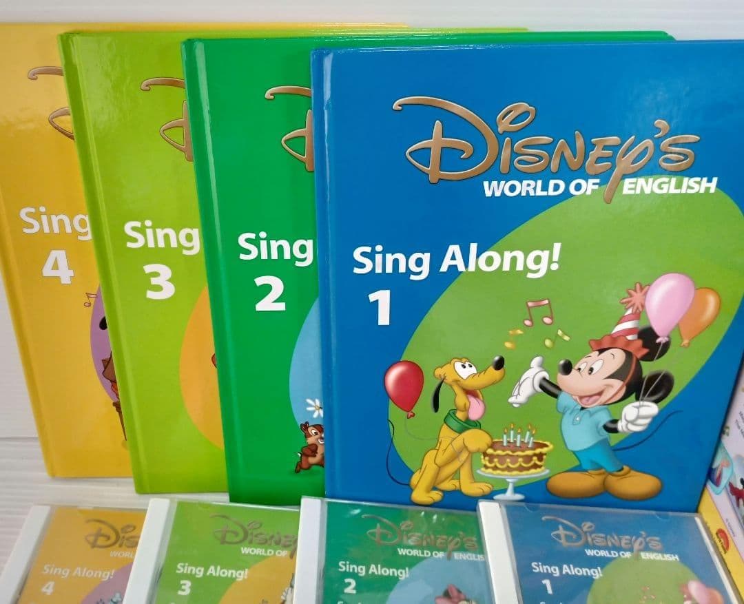 2018年　DWE　ディズニー英語システム　シングアロングセット　新子役
