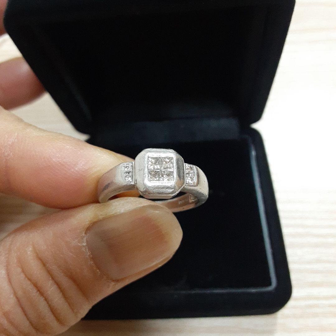 Pt900 ダイヤモンド リング