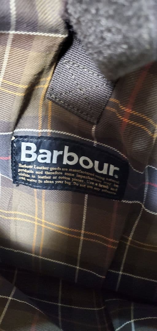 【希少】 バブアー　barbour オイルド　トートバック バブアートートバック