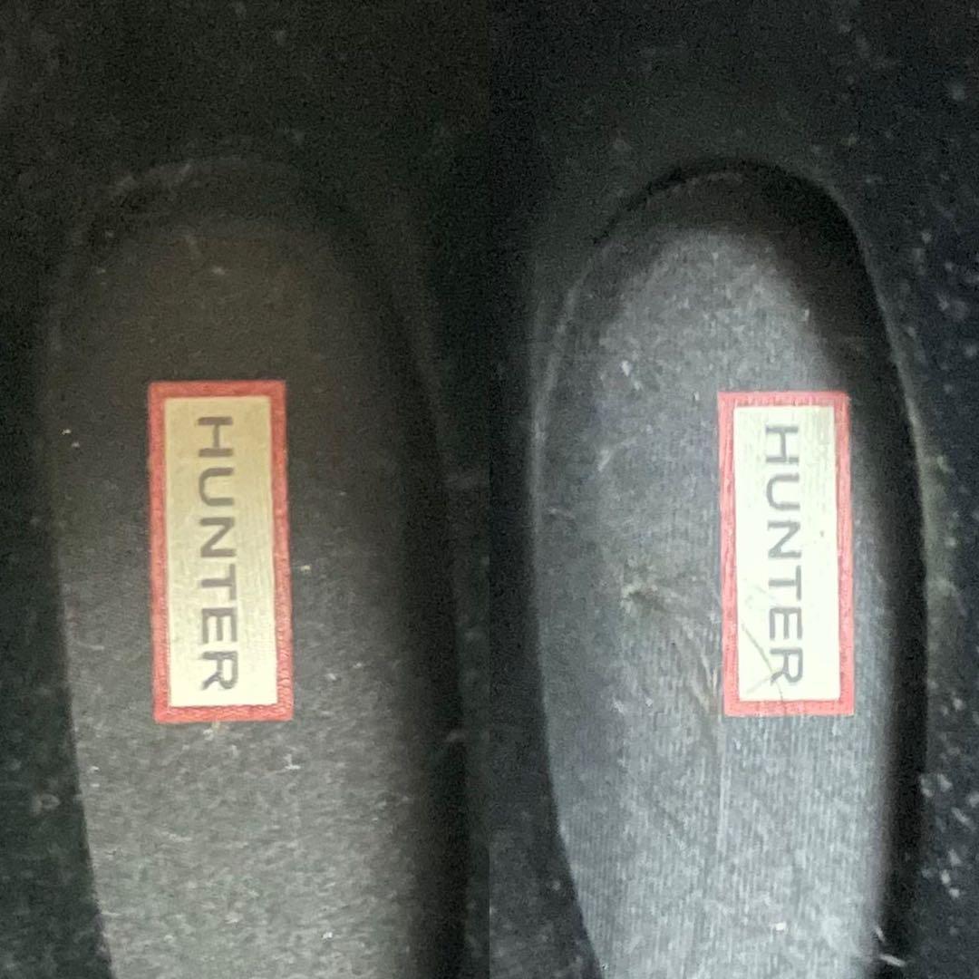 新品/EU37 HUNTER ハンター レインブーツ オリジナルツアー 長靴 黒