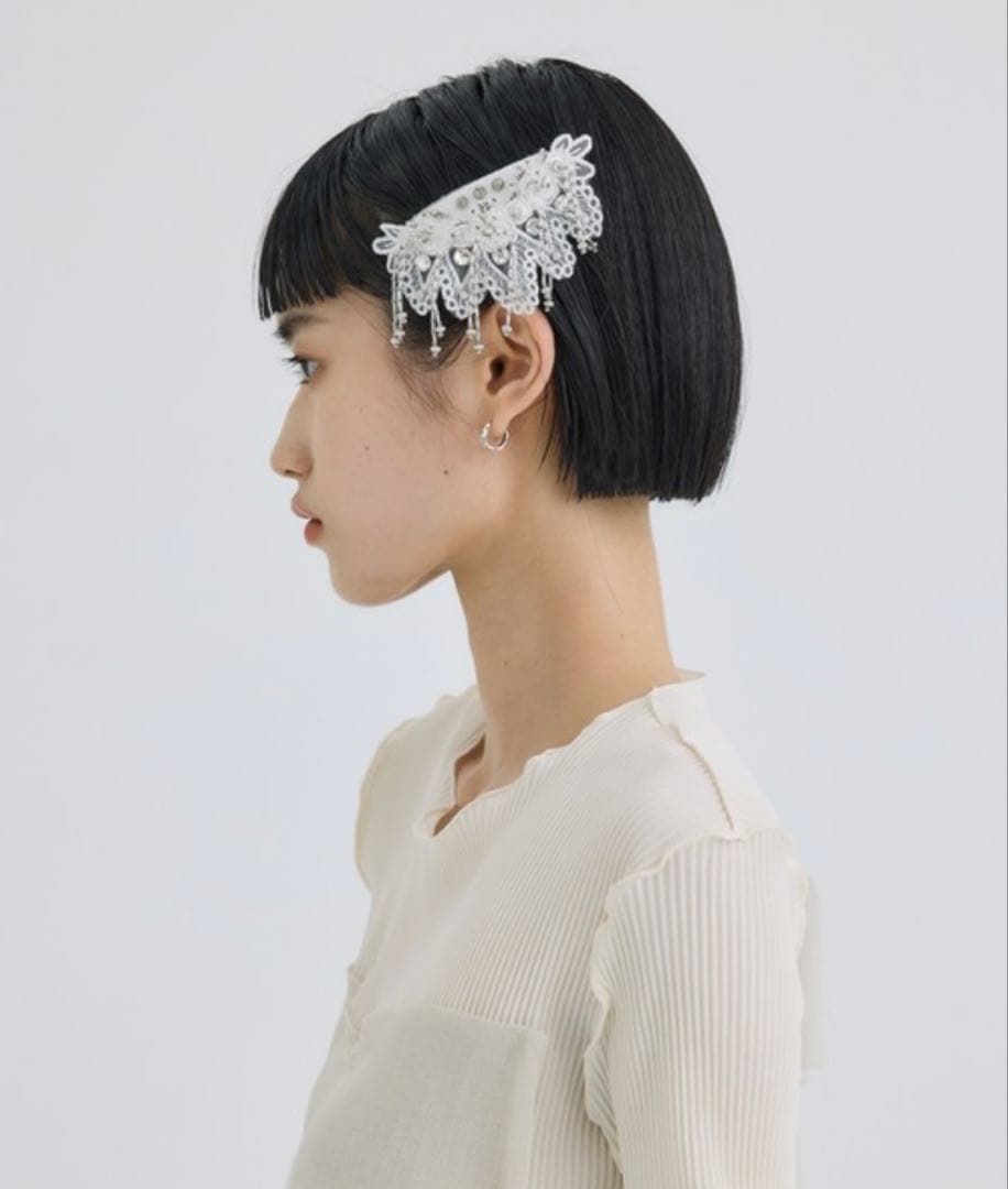 ヘアアクセサリー Tanaka Daisuke  bijou barrette left