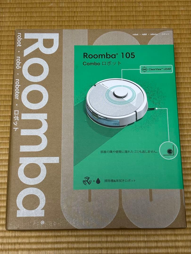iRobot Roomba 105 Combo Y311260（ホワイト）
