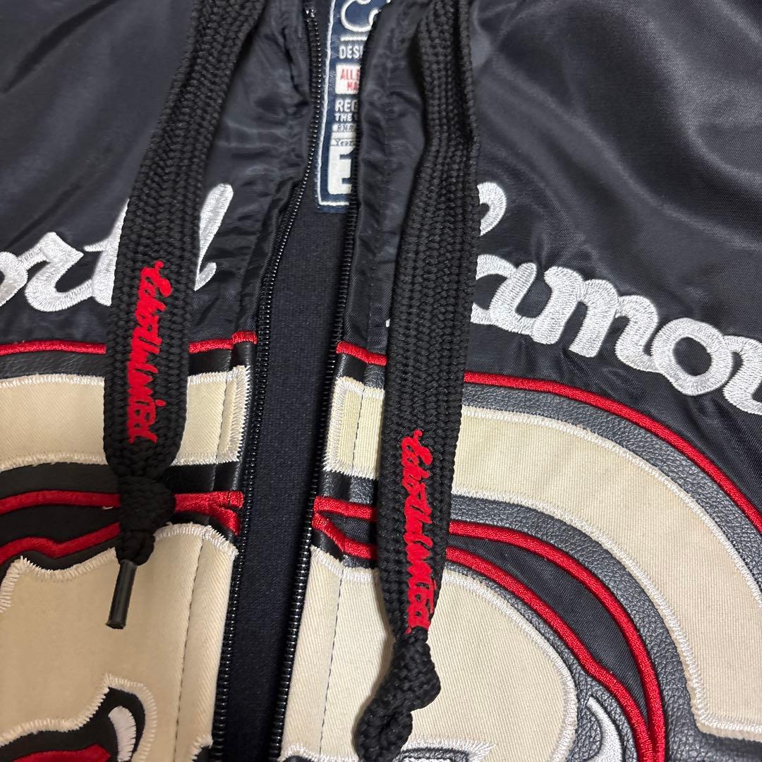 ecko unltd ナイロンジャケット　スタジャン　B-BOY ストリート