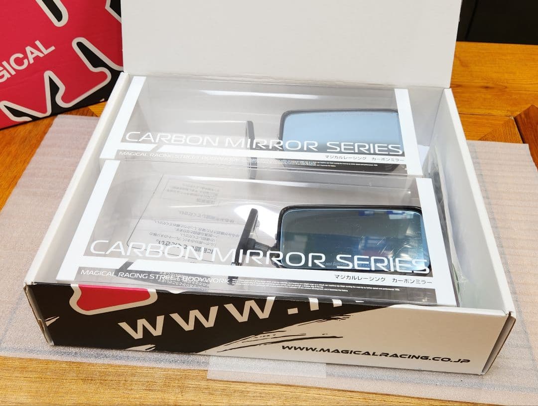 マジカルレーシング｜レーサーレプリカ ミラー｜カーボン｜type3 ショート