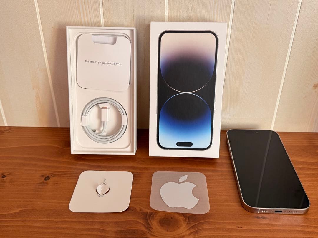 【美品】iPhone 14 Pro 128GB シルバー SIMフリー