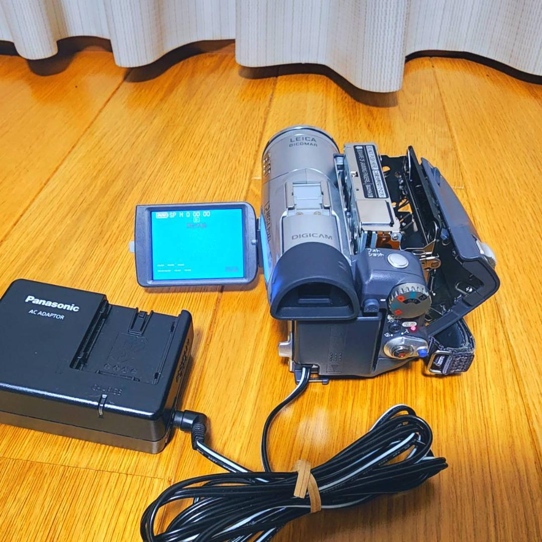 【動作確認済】高画質 Panasonic MiniDV ビデオカメラ セット