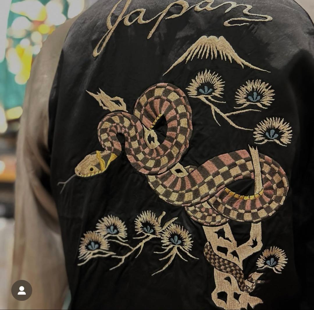 【新品、未使用】港商 蛇 巳年 スカジャン テーラー東洋 60周年記念モデル