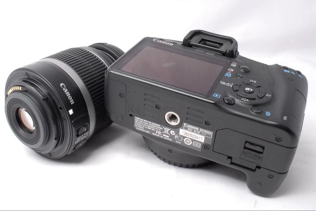 Canon EOS Kiss X3 手ぶれ補正レンズ カメラデビューオススメ