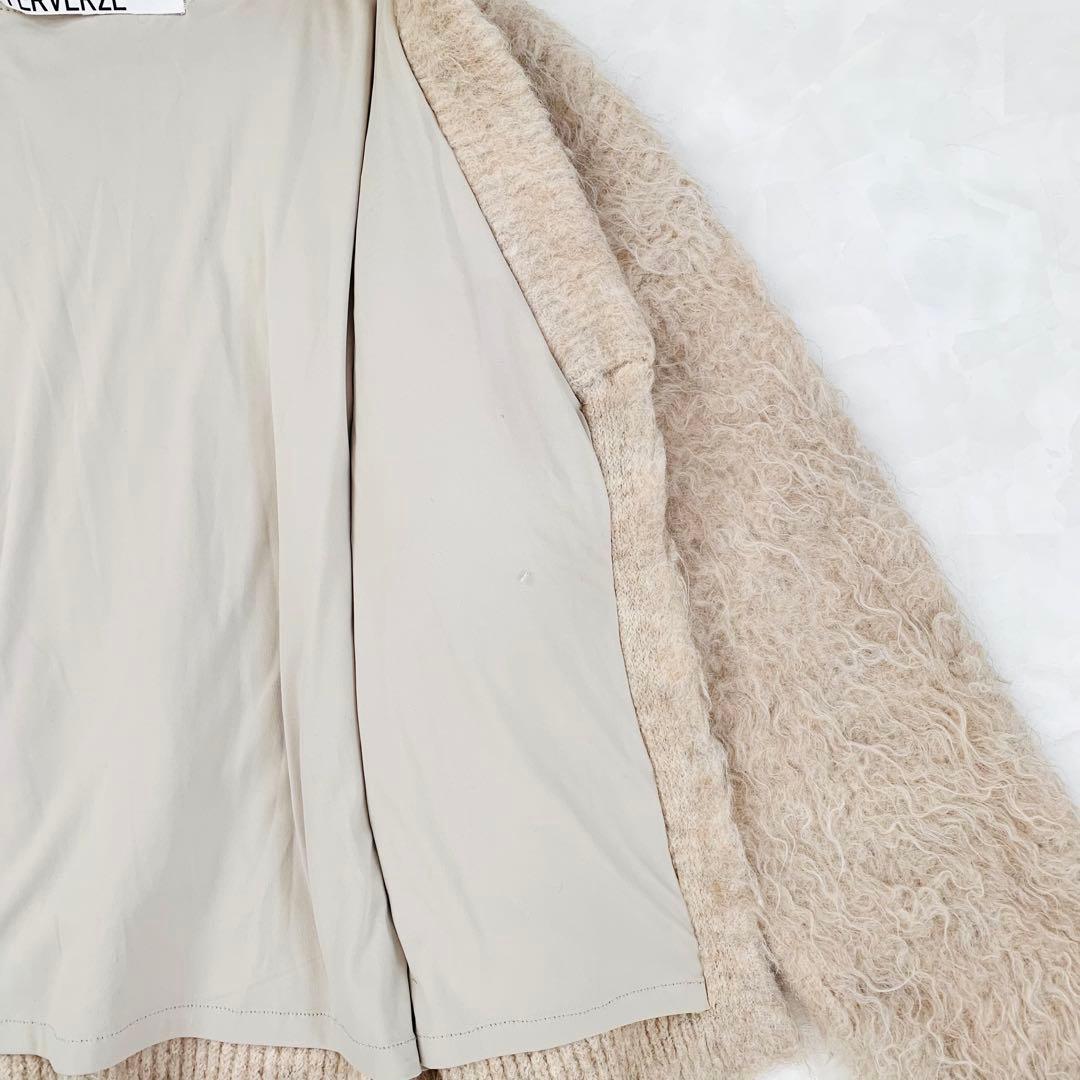 perverze パーバーズ モヘアカーディガン