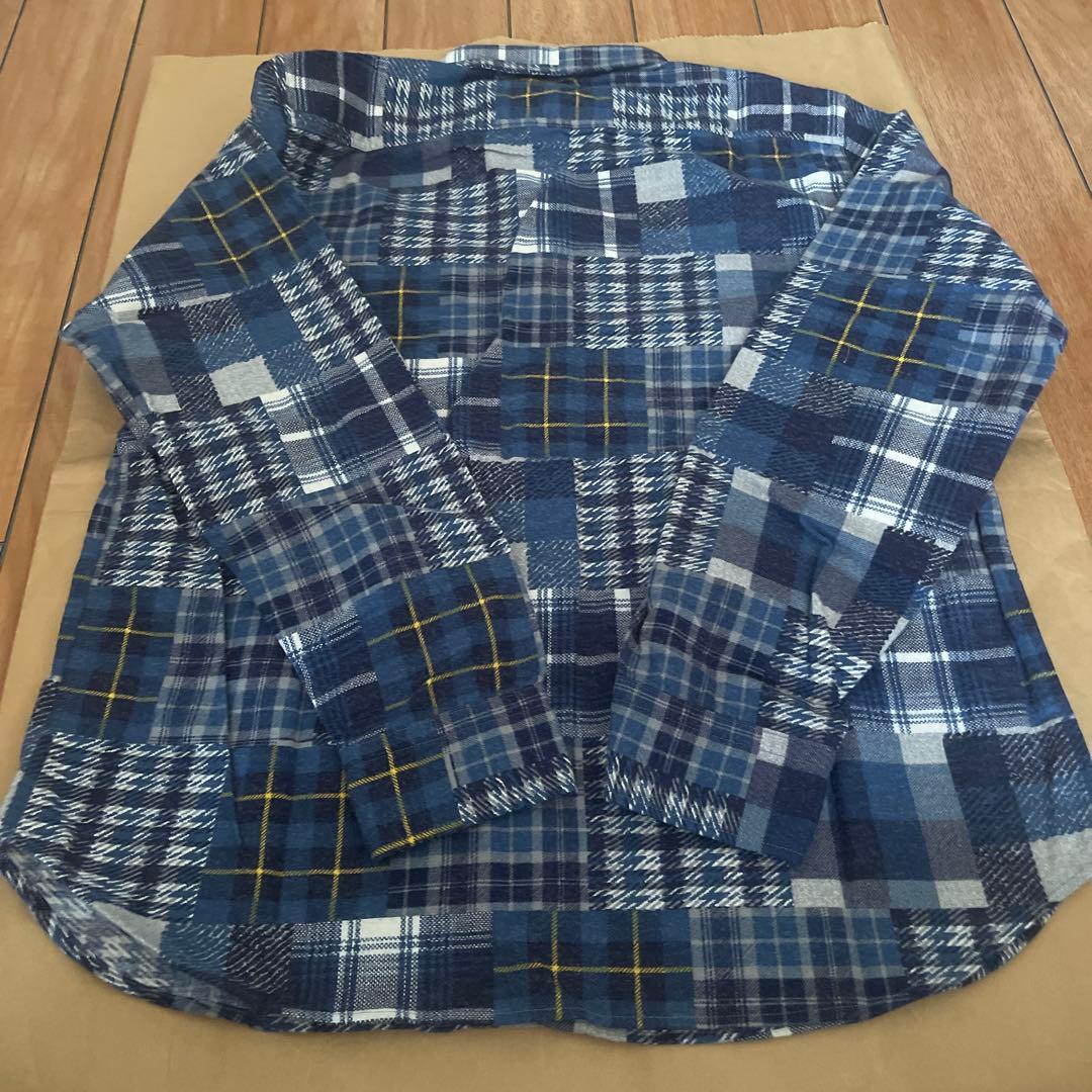 未使用品　COOTIE PRODUCTIONS チェック柄ネルシャツ