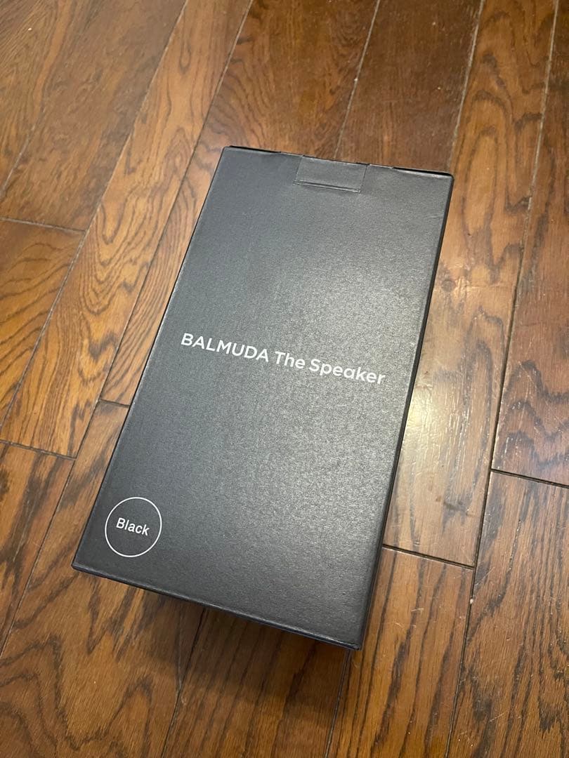BALMUDA The Speaker ブラック　新品　未使用　保証付き