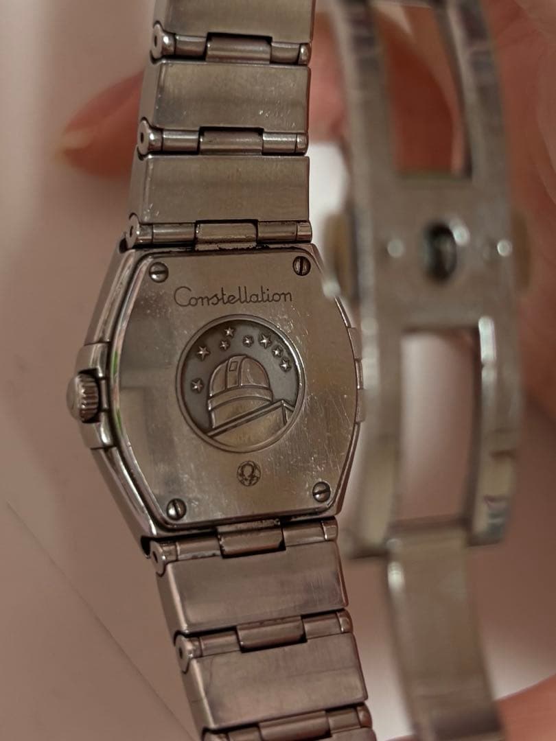 OMEGA コンステレーション クォーツ時計 ブラック オメガ